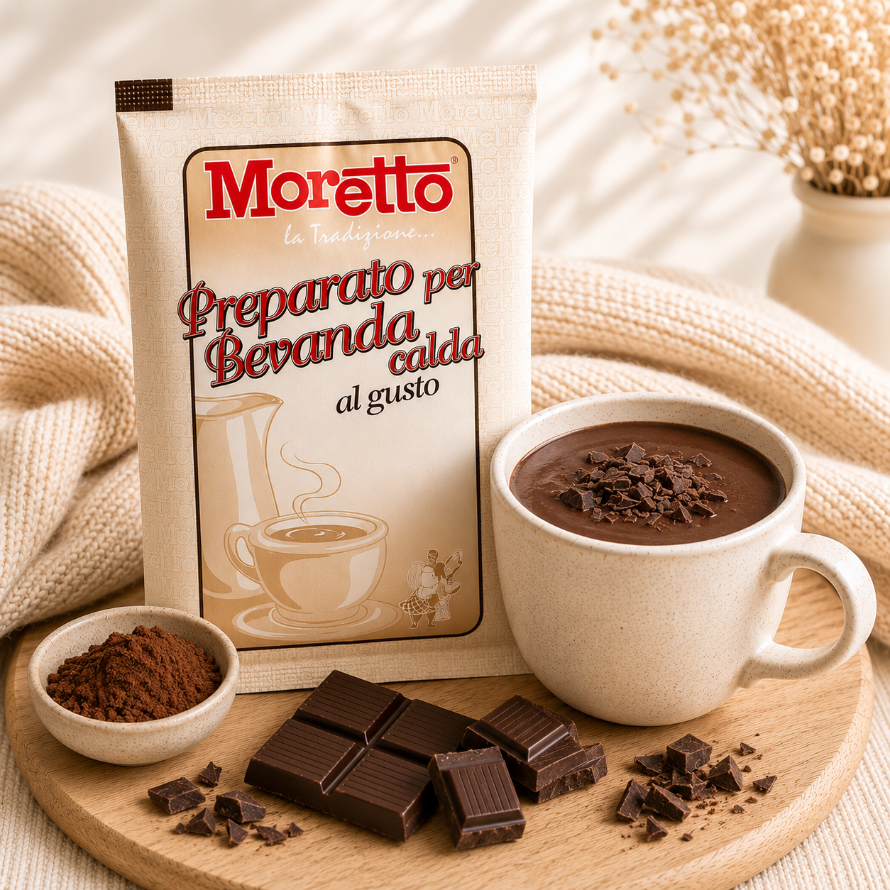 Horká čokoláda Moretto - Extra hořká 30g