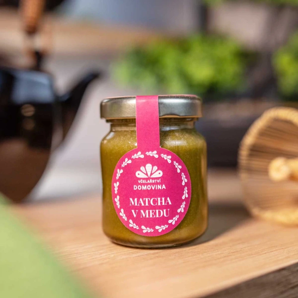 Včelařství Domovina Matcha v medu 75g