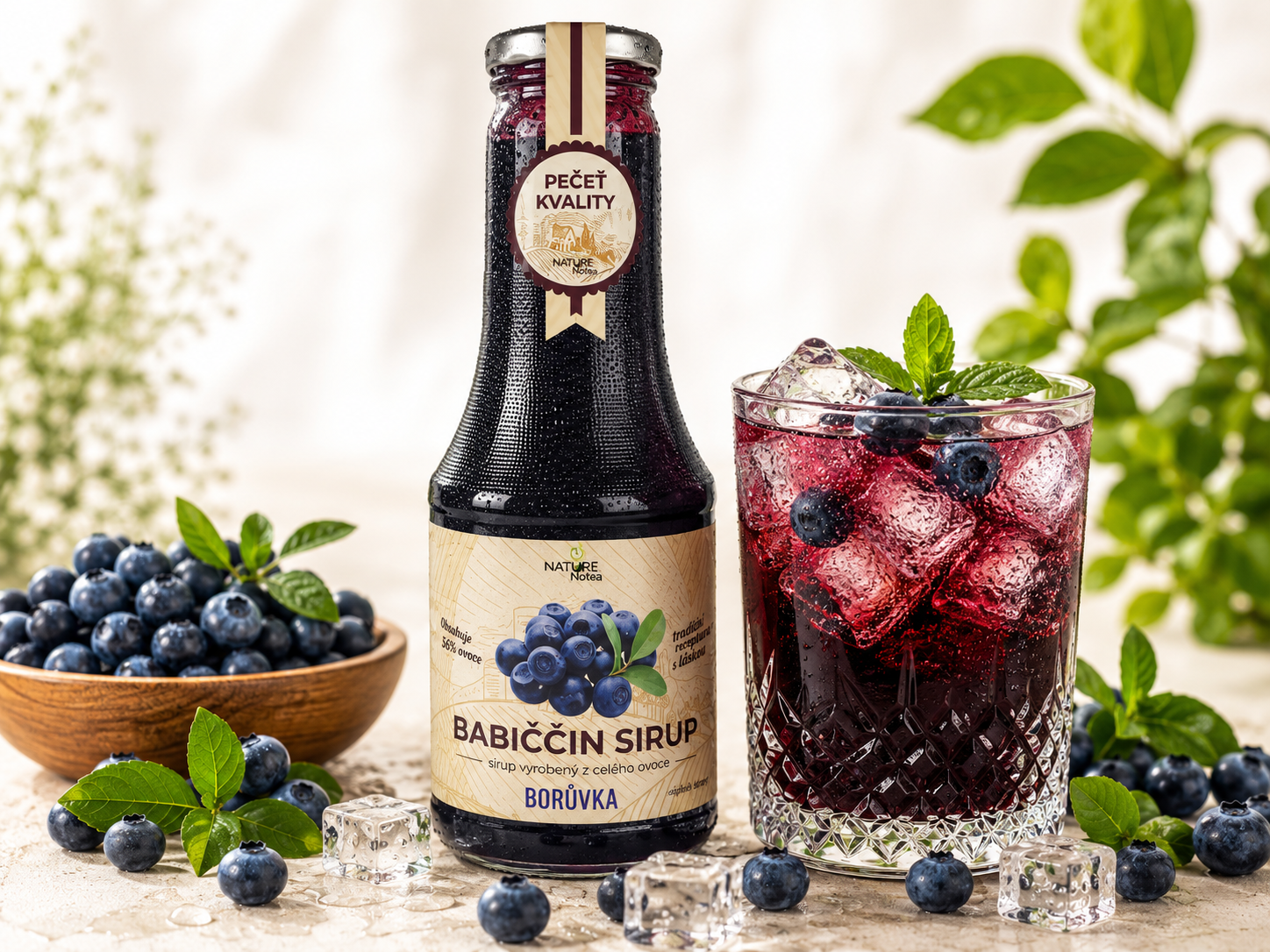 Babiččin sirup - Borůvka 500ml