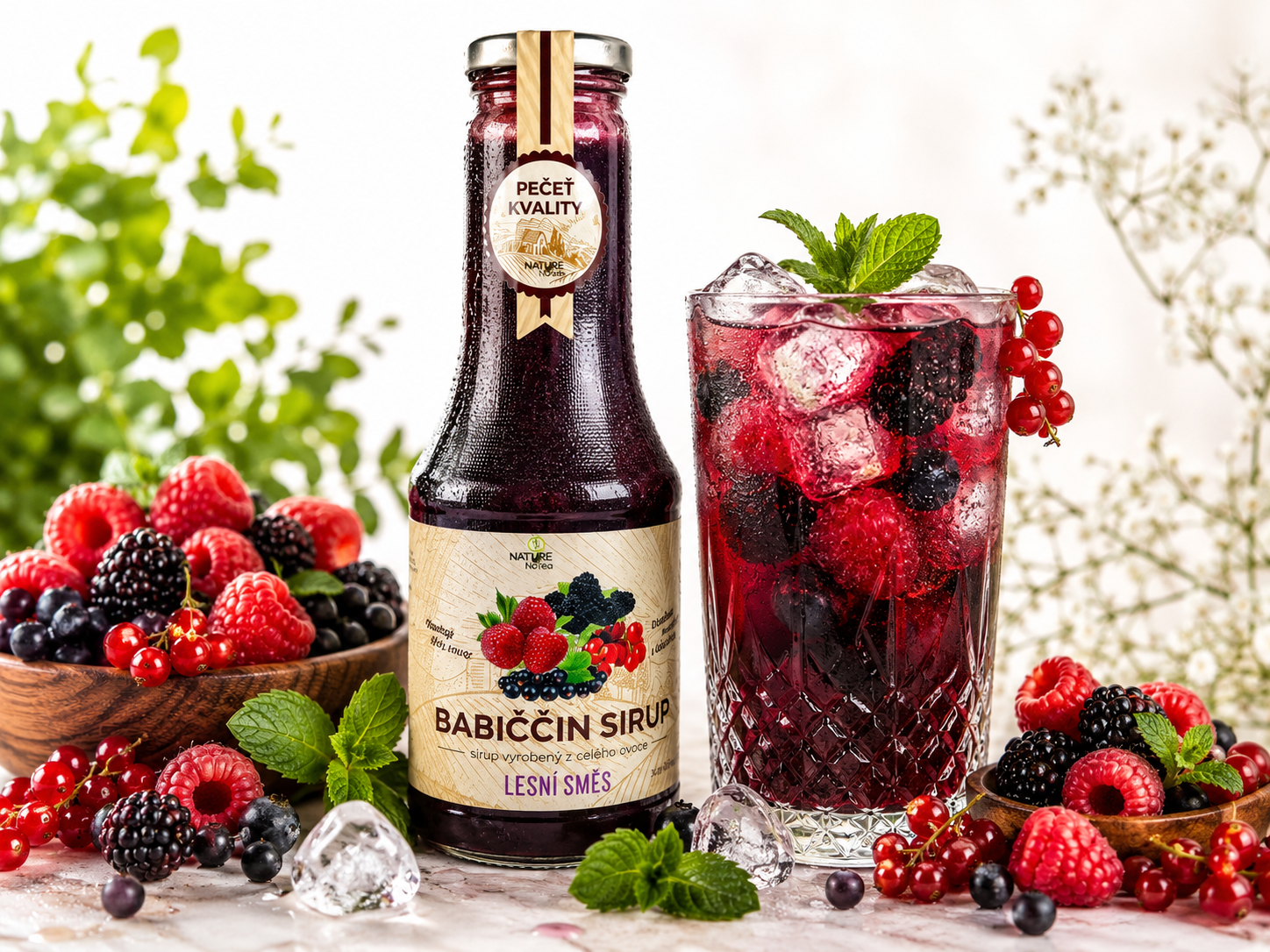 Babiččin sirup - Lesní směs 500ml