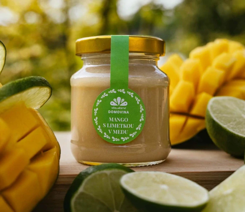 Včelařství Domovina Mango s limetkou v medu