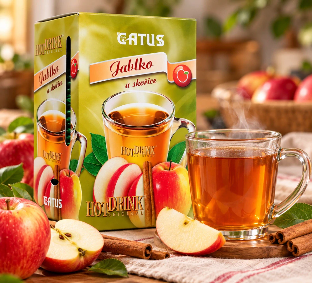 Hot Drink Jablko se skořicí 30 × 23g