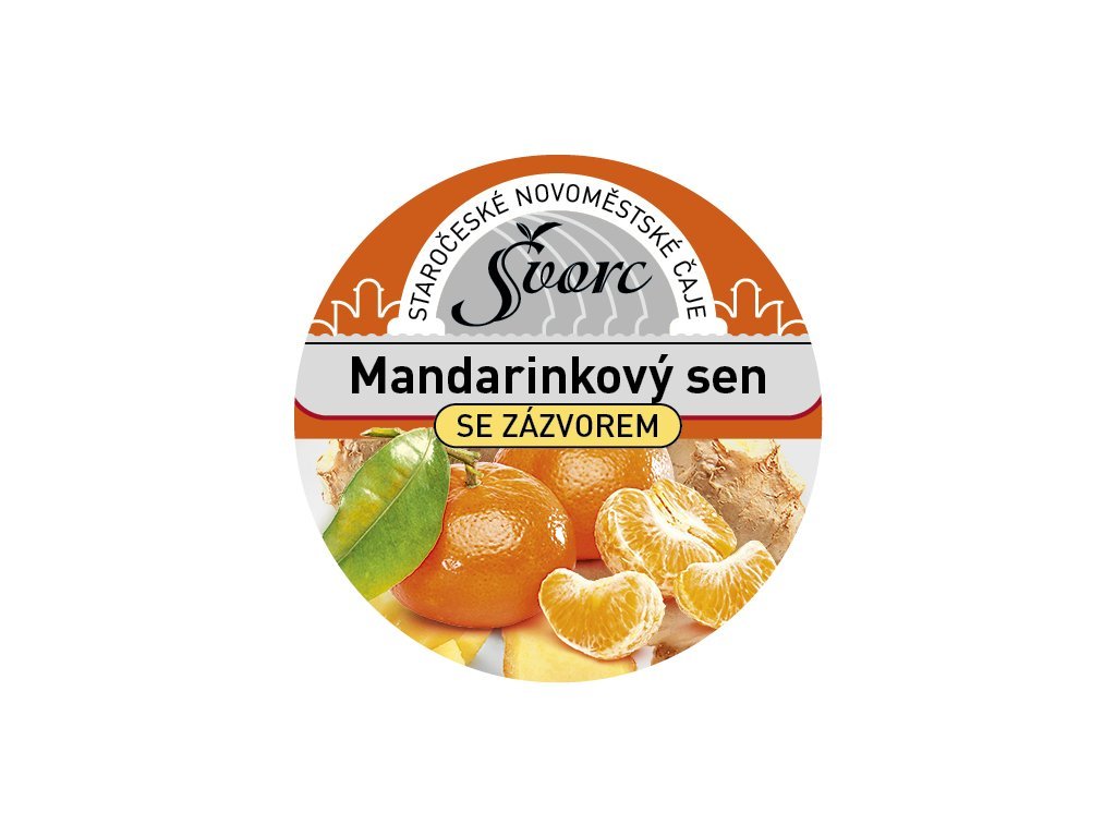 Staročeské Novoměstské čaje - Mandarinkový sen 60ml