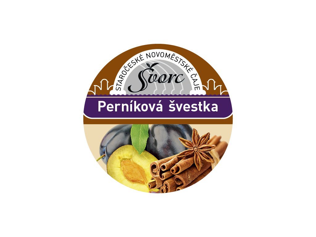 Staročeské Novoměstské čaje - Perníková švestka 60ml