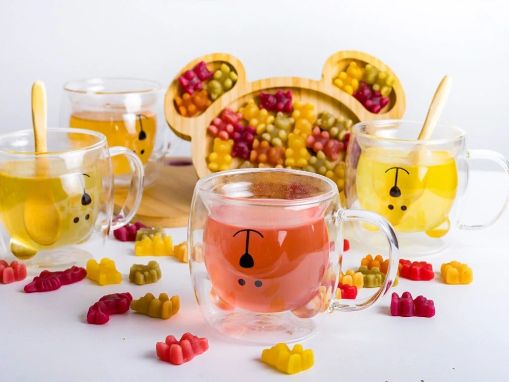 ČAJOVÍ MEDVÍDCI S PŘÍCHUTÍ JAHOD 50g