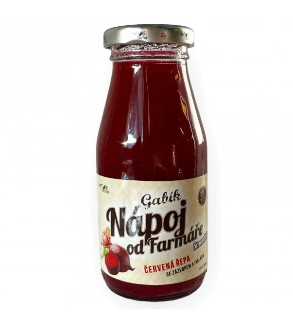 Farmářské Smoothie Gabík - Červená řepa a Zázvor 200ml