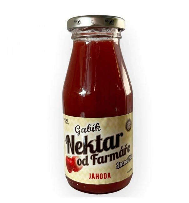 Farmářské Smoothie Gabík - Jahoda 200ml