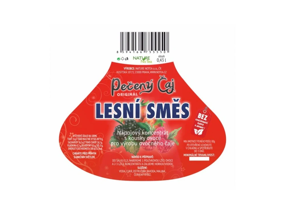 Pečený čaj Notea - Lesní směs 430ml