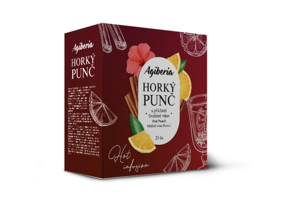 Agiberia Horký punč Svařené víno 25x20g