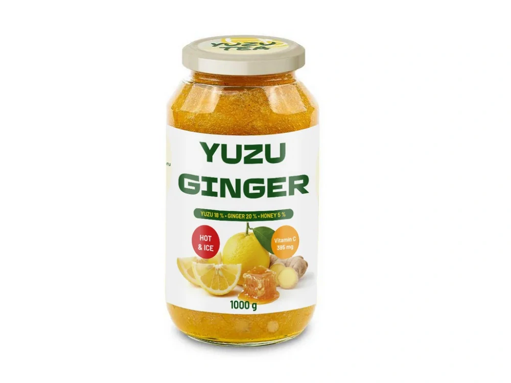Yuzu Tea Zázvor 1000g