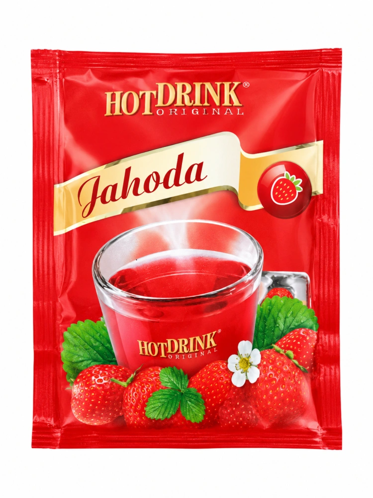 Hot Drink Jahoda 23g