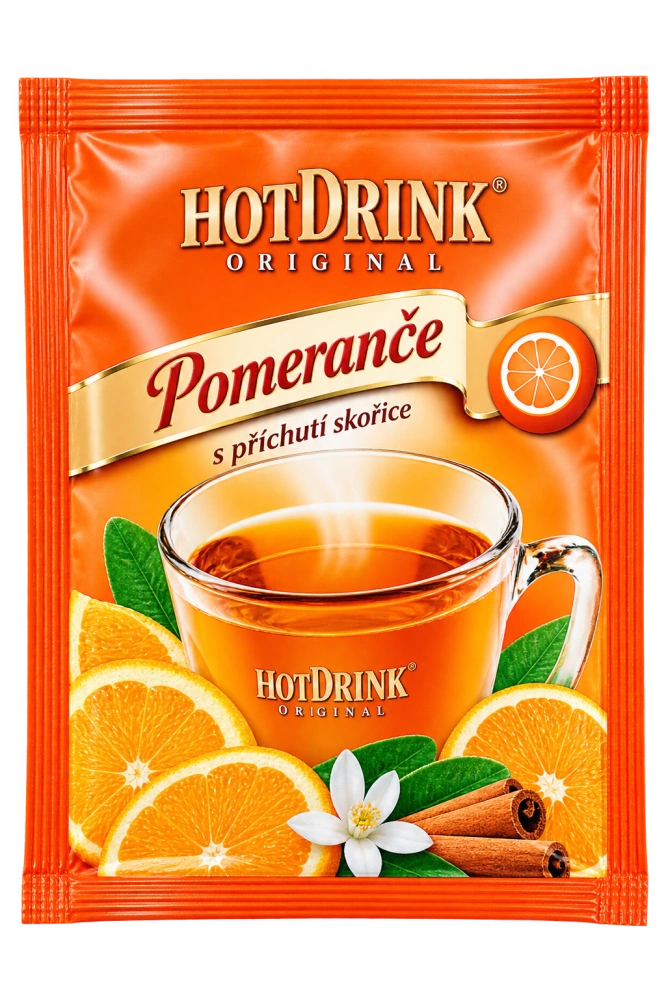Hot Drink Pomeranč se skořicí 23g