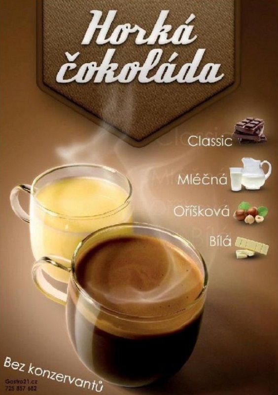 Horká čokoláda - Mléčná 30g