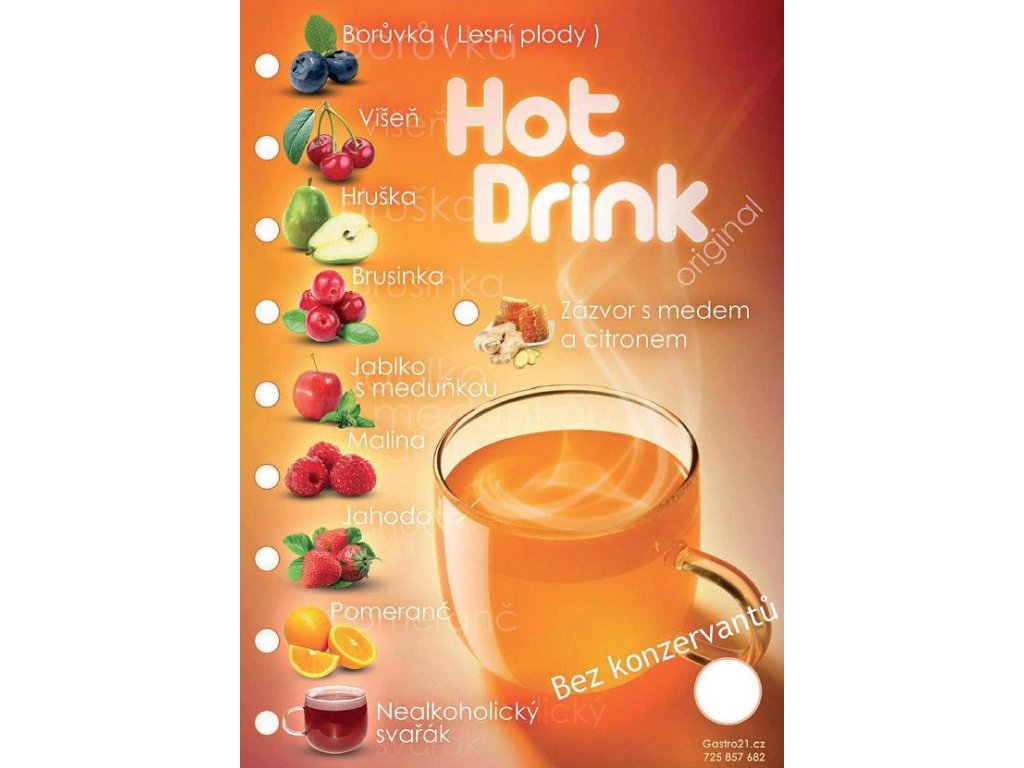 Horký Pomeranč se skořicí 23g