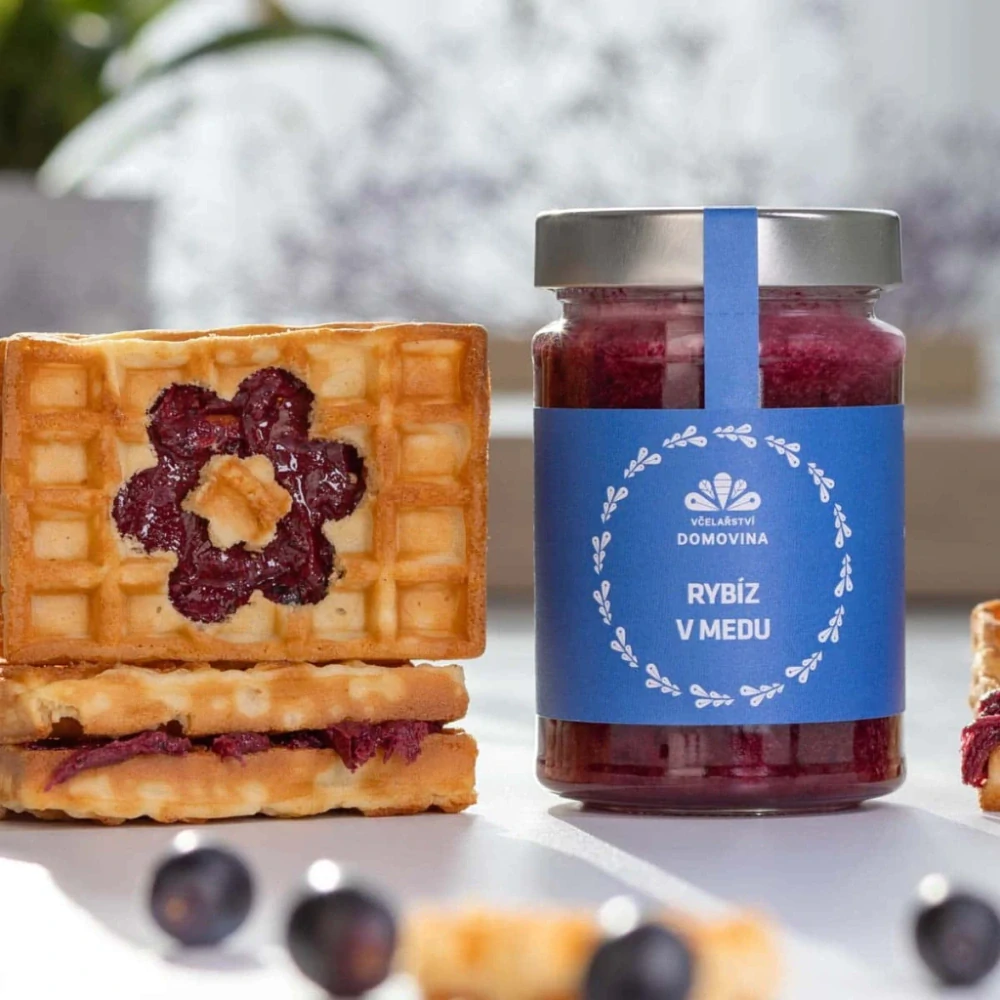 Včelařství Domovina Rybíz v medu 75g
