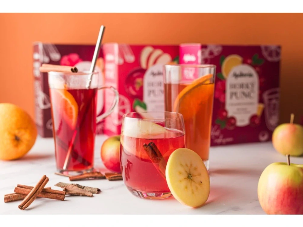 Agiberia Horký punč Jablko se skořicí 25x20g