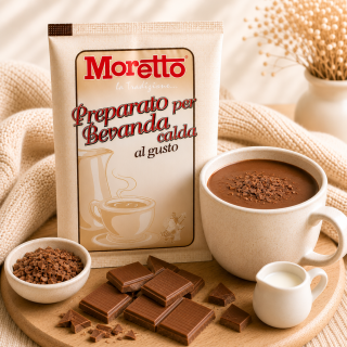 Horká čokoláda Moretto - Mléčná 30g