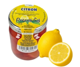 Pečený čaj Notea - Citrón se zázvorem 60ml