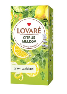 Čaj Lovaré Citrus Melissa (24 sáčků)
