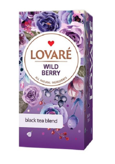 Čaj Lovaré Wild Berry (24 sáčků)
