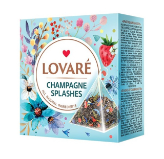 Čaj Lovaré Champagne Splashes (15 pyramid)