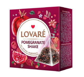 Čaj Lovaré Pomegranate Shake (15 pyramid)