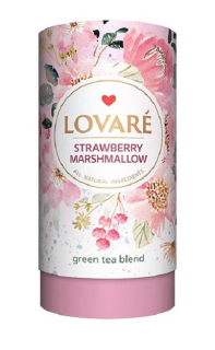 Čaj Lovaré Strawberry Marshmallow (sypaný 80g)