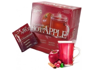 Hot Apple - Horká brusinka 50x sáček 23g