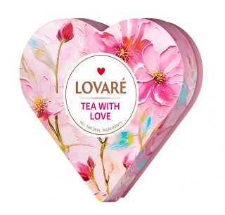 LOVARÉ Tea With Love 68g (34 pyramid, černý čaj)
