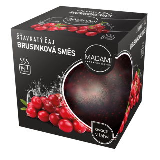 Šťavnatý čaj Brusinková směs 500g
