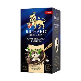 RICHARD Royal Bergamot & Vanilla, 25 sáčků