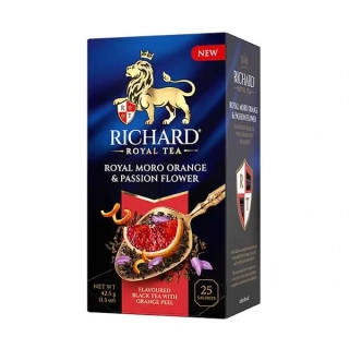 RICHARD Moro Orange & Passion Flower, 25 sáčků