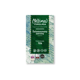 Tmavá čokoláda 70% Šalamounovy ostrovy 50g