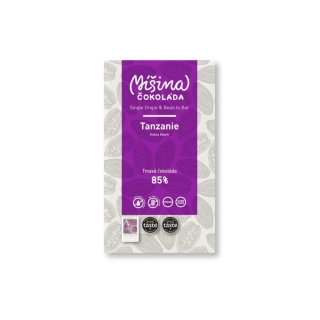 Tmavá čokoláda 85% Tanzanie 50g