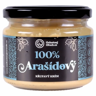 Ochutnej Ořech 100% Arašídový křupavý krém 300g