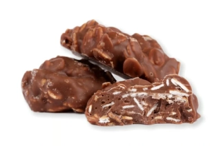 Hrudky kokosové v mléčné čokoládě 250g