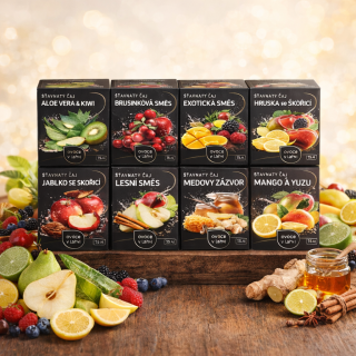 Kolekce MAxi šťavnatých čajů Madami 8ks