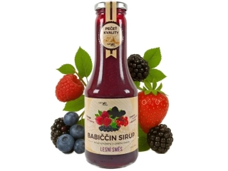 Babiččin sirup - Lesní směs 500ml
