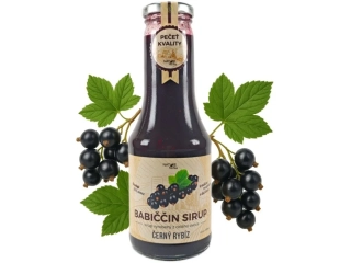 Babiččin sirup - Černý rybíz 500ml