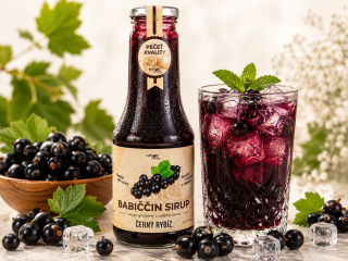 Babiččin sirup - Černý rybíz 500ml