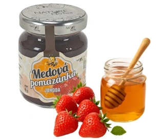 Medová pomazánka NoTea Jahoda 65g