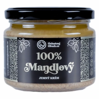 Ochutnej Ořech 100% Mandlové máslo jemné 300g