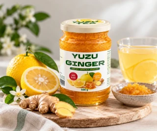 Yuzu Tea Ginger 500g