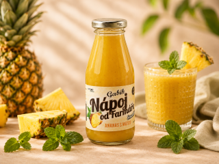 Farmářské Smoothie Gabík - Ananas a Máta 200ml