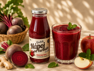 Farmářské Smoothie Gabík - Červená řepa a Zázvor 200ml