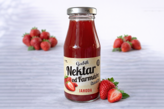 Farmářské Smoothie Gabík - Jahoda 200ml