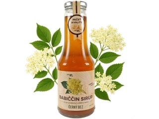 Babiččin bylinný sirup - Černý bez 500ml