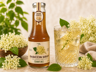 Babiččin bylinný sirup - Černý bez 500ml