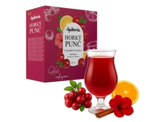 Agiberia Horký punč Kanadská brusinka 25x20g