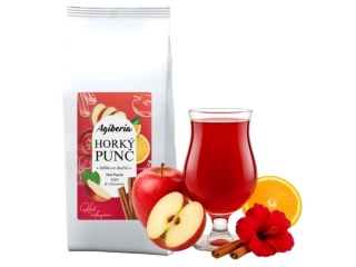 Agiberia Horký punč Jablko se skořicí 1000g